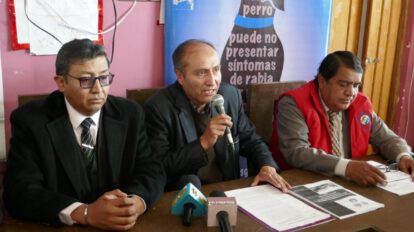 Contaminación por heces de canes en Oruro