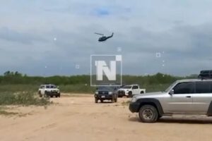 Balacera en Warnes durante operativo antidrogas