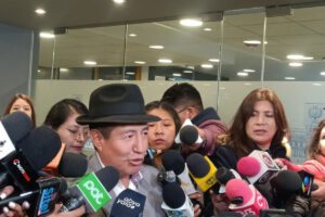 Rafael Quispe exige justicia sobre Arturo Murillo