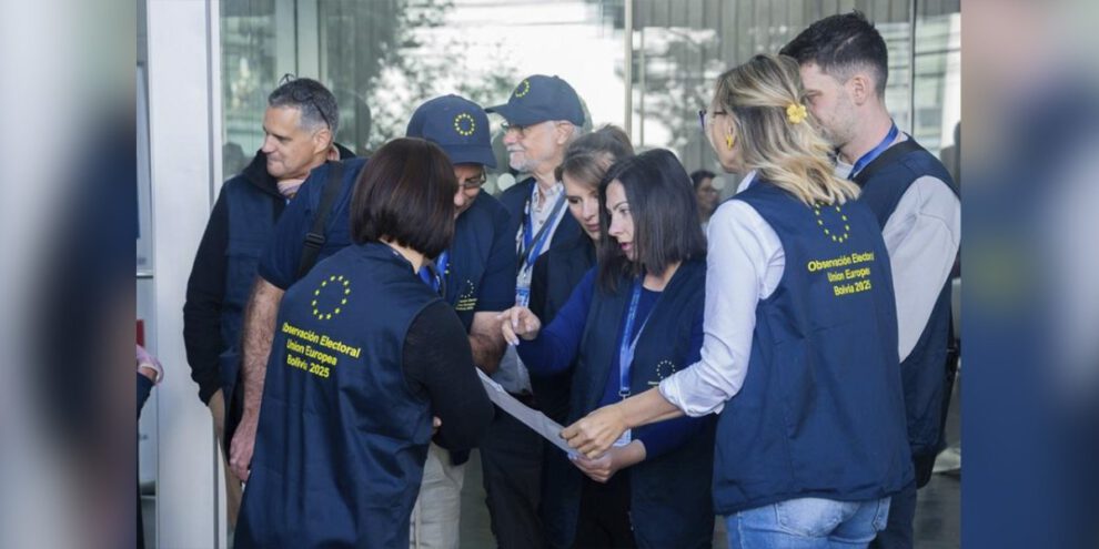 Unión Europea observadores balotaje Bolivia
