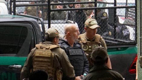 Arturo Murillo llegó a La Paz para audiencia