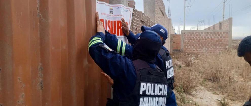 clausura empresas mineras ilegales en Viacha