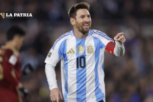 Messi doblete Argentina Venezuela