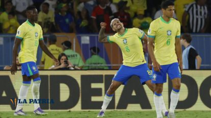 Brasil goleó a Chile en las eliminatorias del Mundial 2026