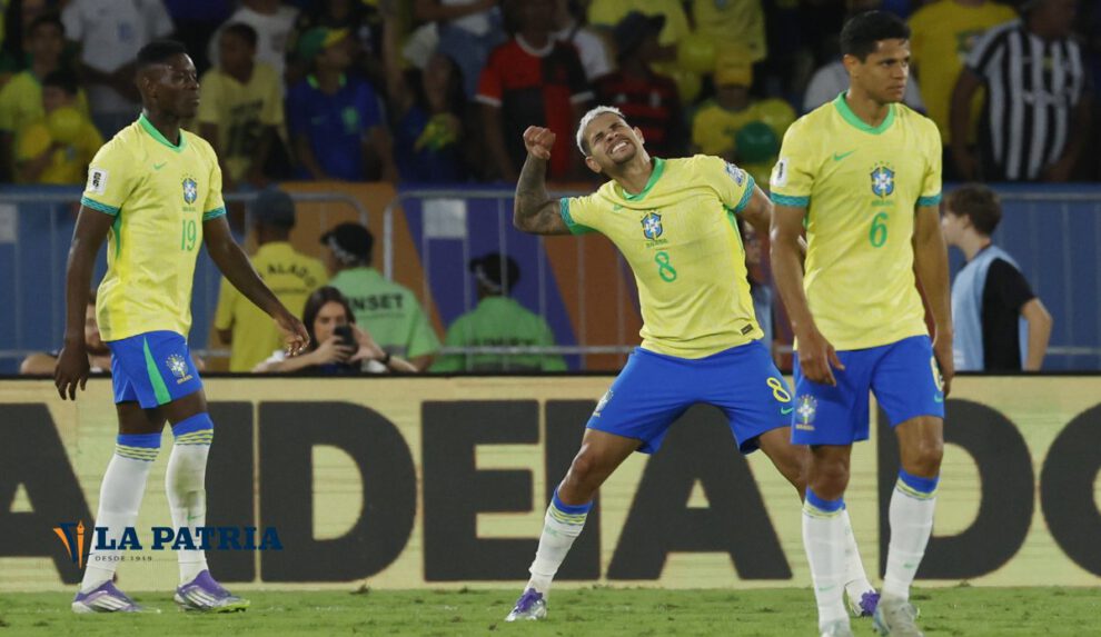 Brasil goleó a Chile en las eliminatorias del Mundial 2026