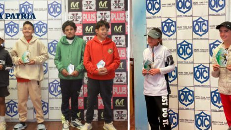 Torneo nacional de tenis G-2 en Oruro