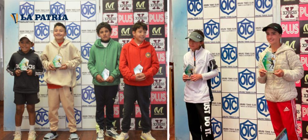Torneo nacional de tenis G-2 en Oruro