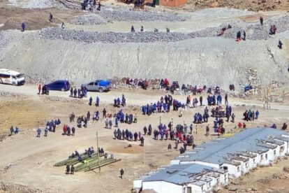 Avasallamientos en minería en Bolivia