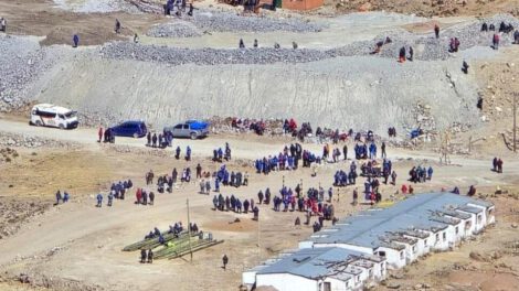 Avasallamientos en minería en Bolivia