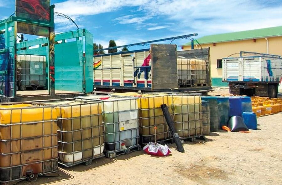 Contrabando en fronteras incautado por el Viceministerio de Lucha Contra el Contrabando