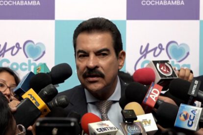 Reyes Villa retoma mando en la Alcaldía de Cochabamba