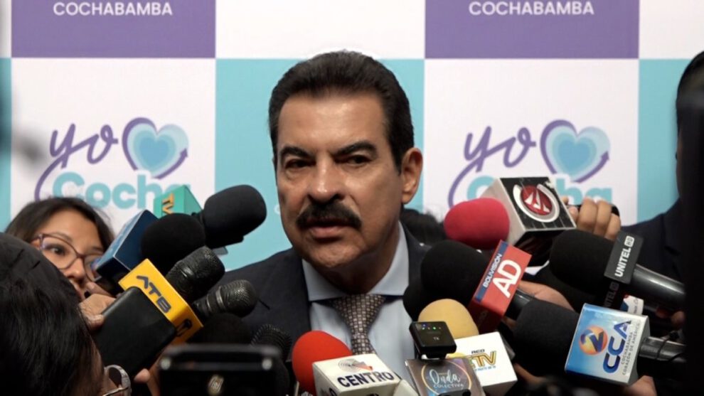 Reyes Villa retoma mando en la Alcaldía de Cochabamba