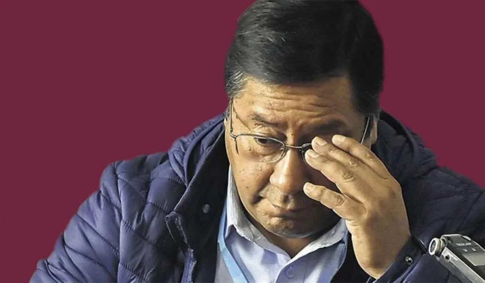 Luis Arce abandono mujer embarazada
