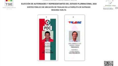 Acuerdo por la Democracia en las elecciones presidenciales