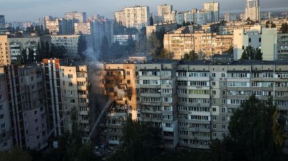 Ataque ruso en Kiev