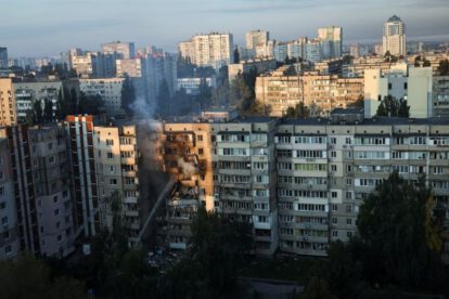 Ataque ruso en Kiev