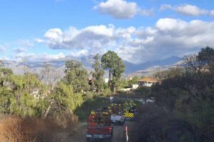 Cierre del Parque Nacional Tunari por incendios forestales