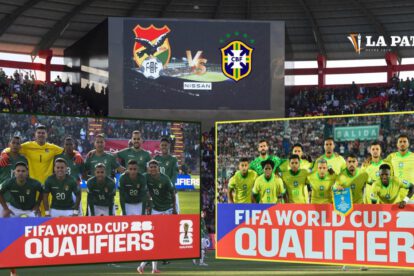 Bolivia vs Brasil eliminatorias