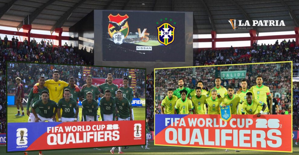 Bolivia vs Brasil eliminatorias