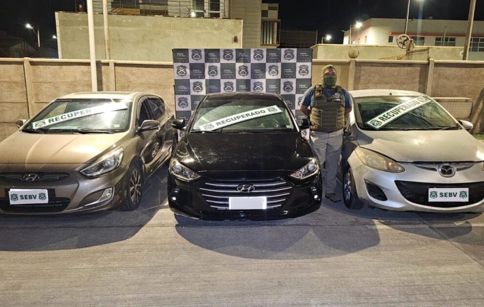 Robo de vehículos en Arica