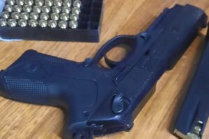 arma de fuego en terminal de buses