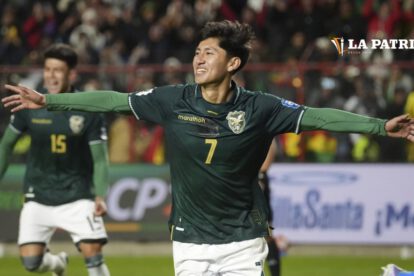 Miguel Terceros fue autor del gol del triunfo de Bolivia ante Brasil