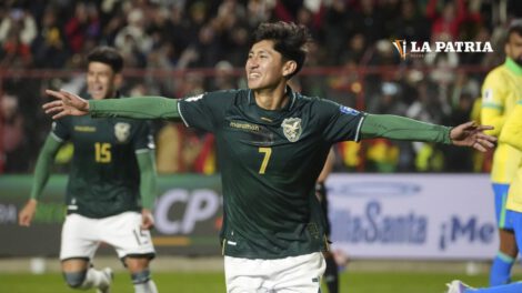 Miguel Terceros fue autor del gol del triunfo de Bolivia ante Brasil