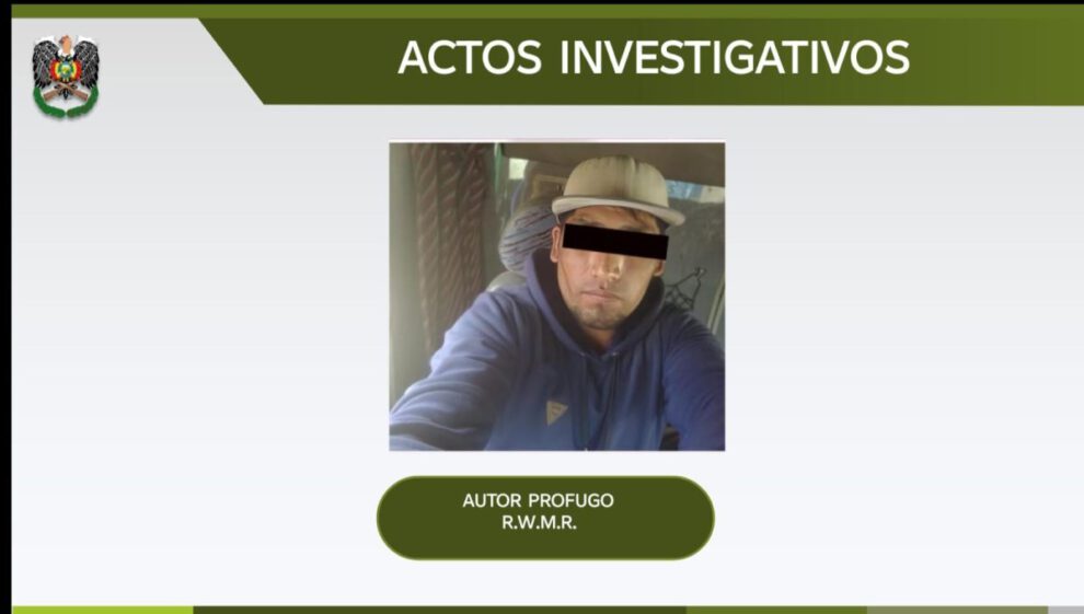Prófugo por tentativa de feminicidio en Oruro