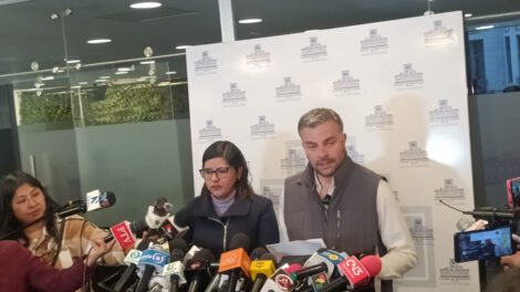 Rechazo proyecto de ley TSE por diputados José Manuel Ormachea y Lissa Claros