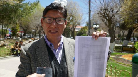 Teatro al Aire Libre Oruro solicitado por Orlando Valdez