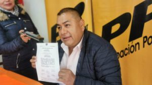Ever Moya, líder de la agrupación Participación Popular