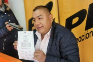 Ever Moya, líder de la agrupación Participación Popular