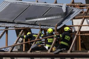 Derribo de drones rusos en Polonia