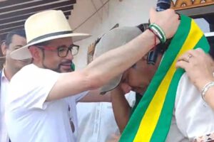 Daniel Velázquez subgobernador designado por Luis Fernando Camacho