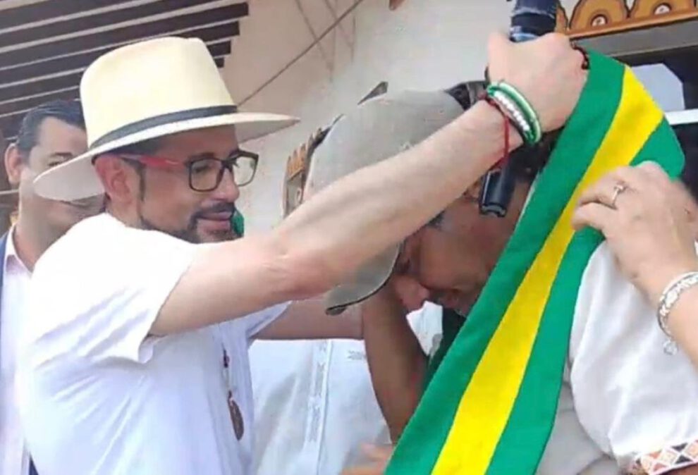 Daniel Velázquez subgobernador designado por Luis Fernando Camacho