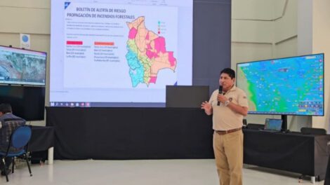 Incendios forestales en Bolivia