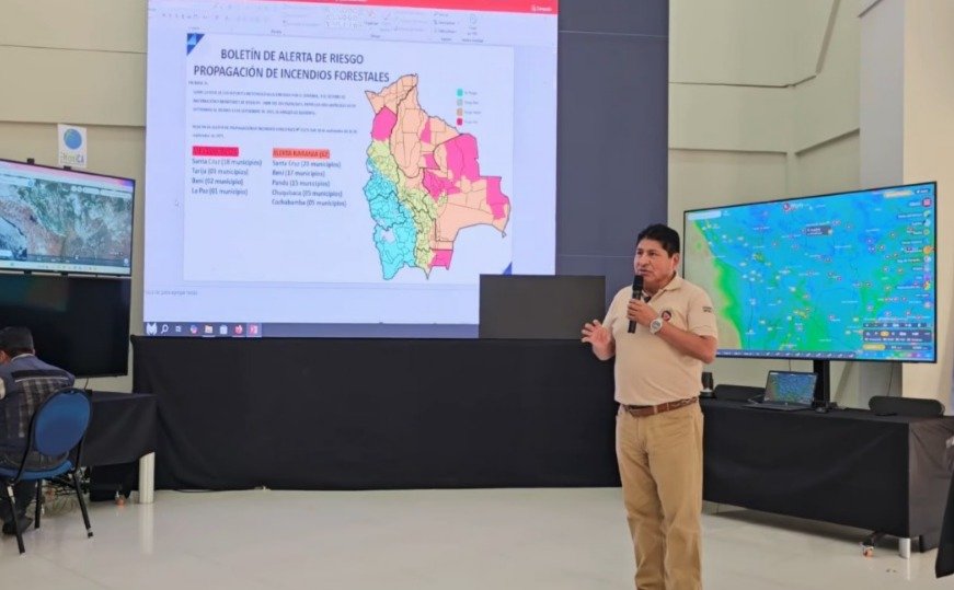 Incendios forestales en Bolivia