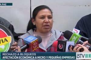 Diferimiento de créditos para microempresarios en La Paz