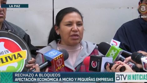 Diferimiento de créditos para microempresarios en La Paz
