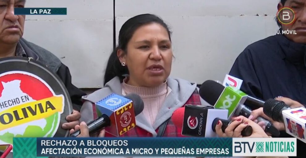 Diferimiento de créditos para microempresarios en La Paz