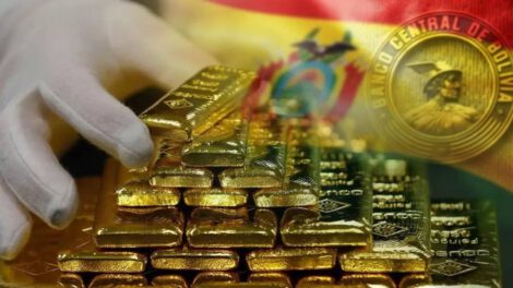 Operaciones financieras con reservas de oro en Bolivia