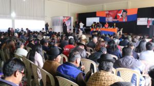 Apoyo a Rodrigo Paz por campesinos de La Paz
