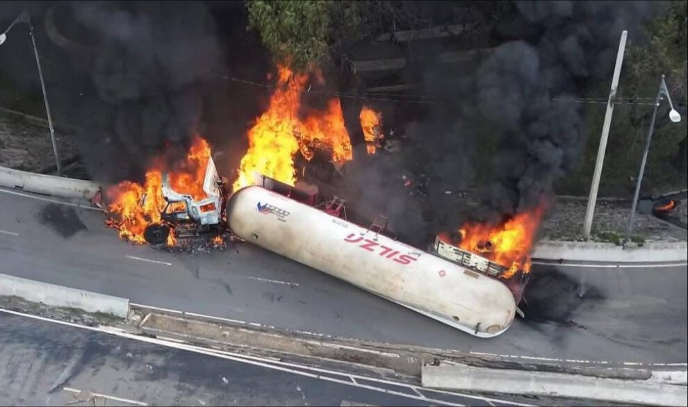 Explosión de camión de gas en Ciudad de México