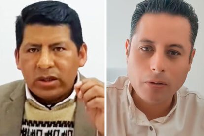 Pacto contra la guerra sucia firmado por Edmand Lara