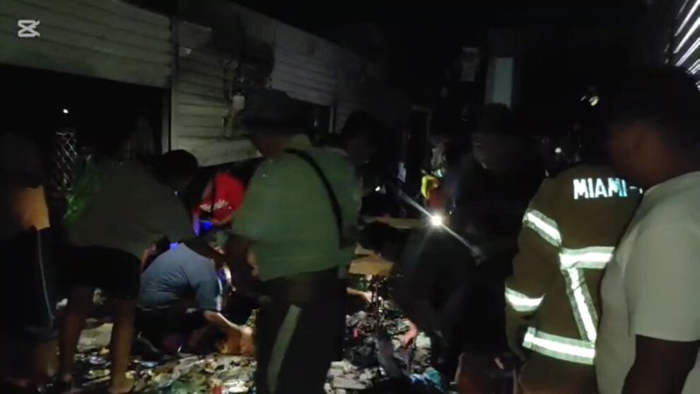 Incendio en el mercado nuevo La Ramada