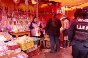 Reubicación de ferias en Oruro