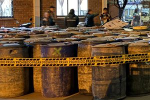 red familiar de comercialización ilegal de diésel