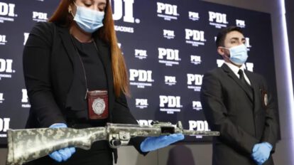 Incautan droga y arma del Ejército de Bolivia