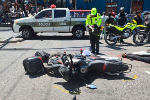 Accidente de delivery en La Paz