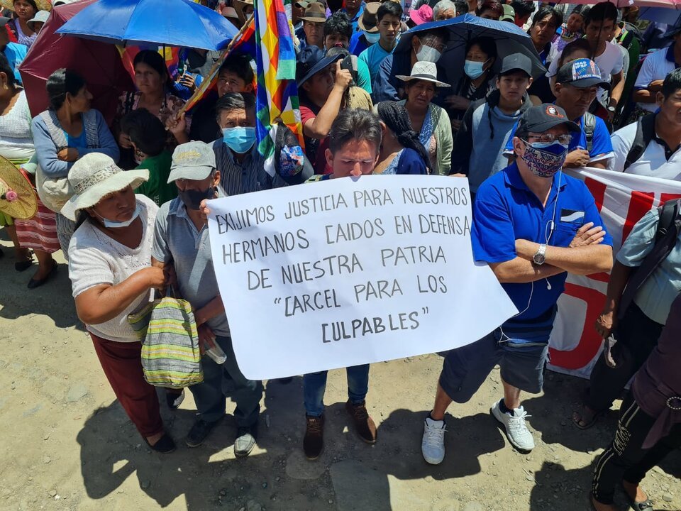 nulidad de los procesos en Sacaba y Senkata